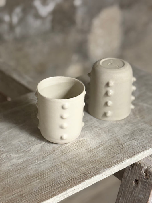 verre coquille d'oursin